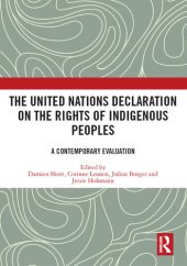 book The United Nations Declaration on the Rights of Indigenous Peoples: A Contemporary Evaluation