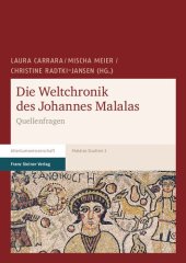 book Die Weltchronik des Johannes Malalas: Quellenfragen