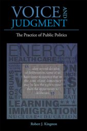 book Voice and Judgment: The Practice of Public Politics