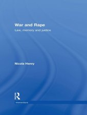 book War and Rape: Law, Memory and Justice