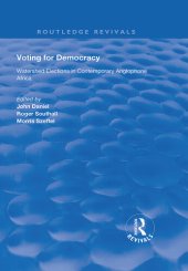 book Voting for Democracy: Watershed Elections in Contemporary Anglophone Africa