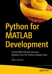 book Python for MATLAB Development: Extend MATLAB with 300,000+ Modules from the Python Package Index