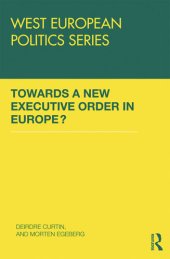 book Towards a New Executive Order in Europe?