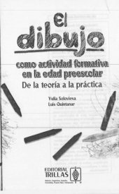 book El dibujo como actividad formativa en la edad preescolar