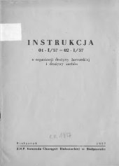 book Instrukcja 01 - I/57 — 02 - I/57 o organizacji drużyny harcerskiej i drużyny zuchów