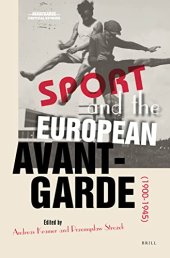 book Sport and the European Avant-Garde (1900-1945)