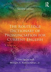 book The Routledge Dictionary of Pronunciation for Current English