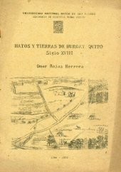 book Hatos y tierras de Burgay, Quito, siglo XVIII