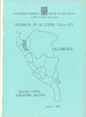 book Geografía de la sierra, siglo XIX. Cajamarca