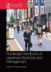 book Routledge Handbook of Japanese Business and Management