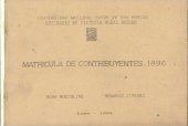 book Matrícula de contribuyentes 1896 (Perú)