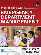 book Strauss and Mayer’s Emergency Department Management