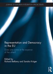 book Representation and Democracy in the EU: Does One Come at the Expense of the Other?