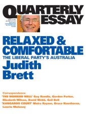 book Relaxed & Comfortable: The Liberal Party's Australia