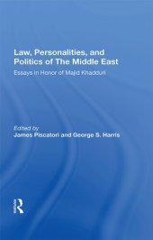 book Law, Personalities, And Politics of The Middle East: Essays In Honor Of Majid Khadduri