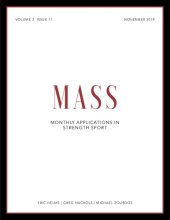 book MASS - Volume 2 - Issue 11 - Monthly Applications in Strength Sport