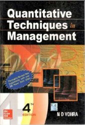 book Quantitative Techniques in Management