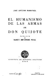 book El humanismo de las armas en Don Quijote