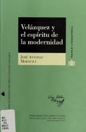 book Velázquez y el espíritu de la modernidad