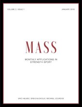 book MASS - Volume 2 - Issue 1 - Monthly Applications in Strength Sport