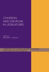 book Cohesion and Discipline in Legislatures