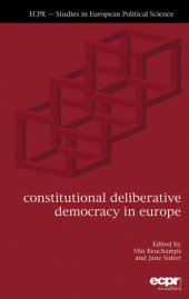 book Constitutional Deliberative Democracy in Europe