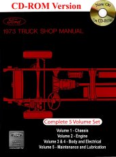 book 1973 Ford Truck Shop Manual