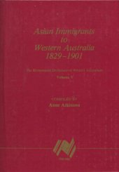 book Asian Immigrants to Western Australia 1829-1901