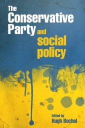 book The Conservative Party and Social Policy