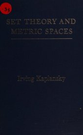 book Set Theory and Metric Spaces