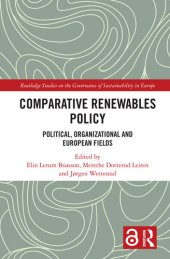 book Comparative Renewables Policy: Political, Organizational and European Fields