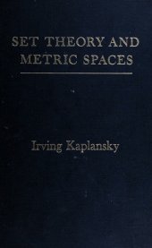 book Set Theory and Metric Spaces