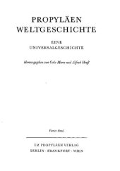 book Propyläen Weltgeschichte 4. Rom. Die römische Welt