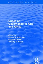 book Crises of Governance in Asia and Africa