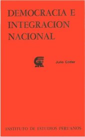 book Democracia e integración nacional