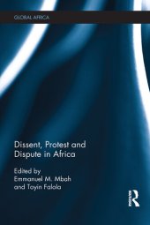 book 'Dissent, Protest and Dispute in Africa