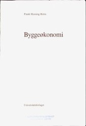 book Byggeøkonomi
