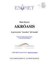 book Akroasis: La percezione acustica del mondo