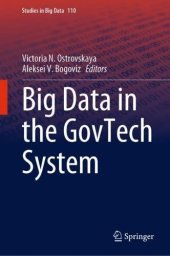 book Big Data in the GovTech System (Studies in Big Data, 110)