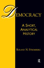 book Democracy: A Short, Analytical History