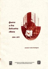 book Guerra a los boticarios chinos 1856-1879