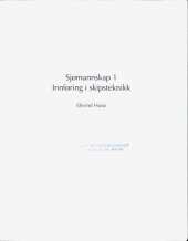 book Sjømannskap 1 : innføring i skipsteknikk