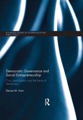 book Democratic Governance and Social Entrepreneurship: Civic Participation and the Future of Democracy