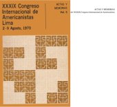 book Lingüística e indigenismo moderno de América. Trabajos presentados al XXXIX Congreso Internacional de Americanistas