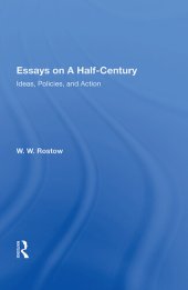 book Essays on a Half Century: Ideas, Policies, and Action