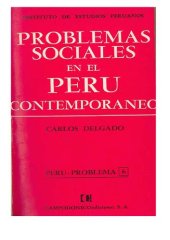 book Problemas sociales en el Perú contemporáneo