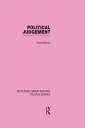 book Political Judgement