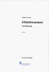 book Effektforsterkere : lavfrekvens