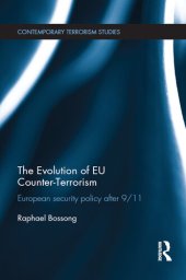 book The Evolution of EU Counter-Terrorism: European Security Policy After 9/11