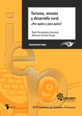 book Turismo, museos y desarrollo rural. ¿Por quién y para quién?